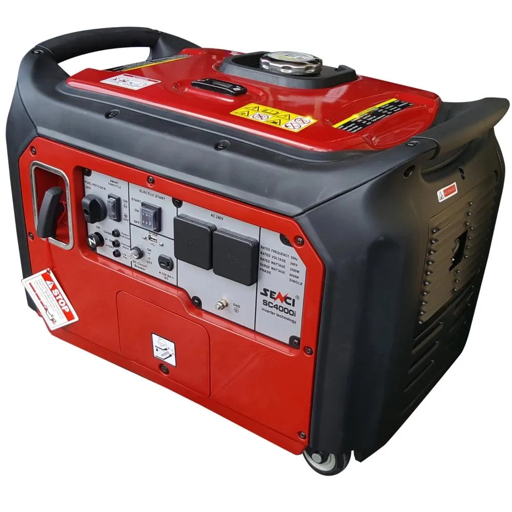 موتور برق SENCI اینورتری با توان4kw مدل sc4000i سوپر سایلنت